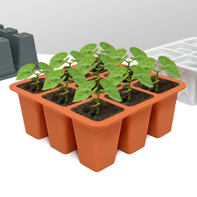 Seed Starter Tray - 9-komorowa silikonowa taca do wysiewu nasion