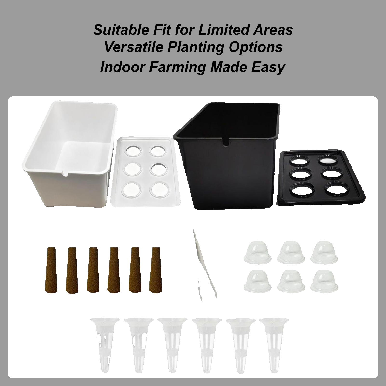 Hydroponic Kit - Zestaw do hydroponiki dla początkujących -