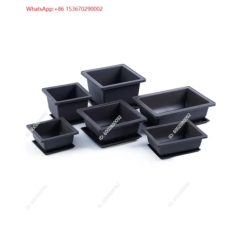 Plant Pot - 1 szt. Plastikowy doniczka z podstawką,