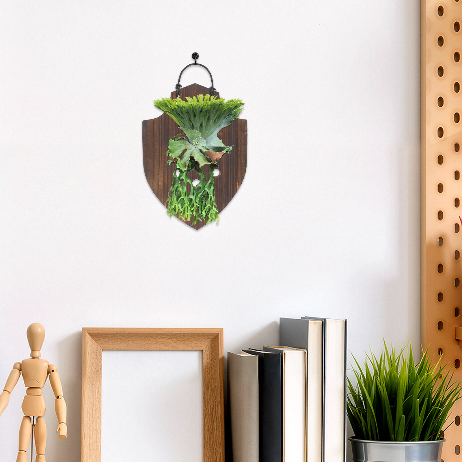 Vertical Planter - Drewniana płyta do umieszczania roślin, wykonana