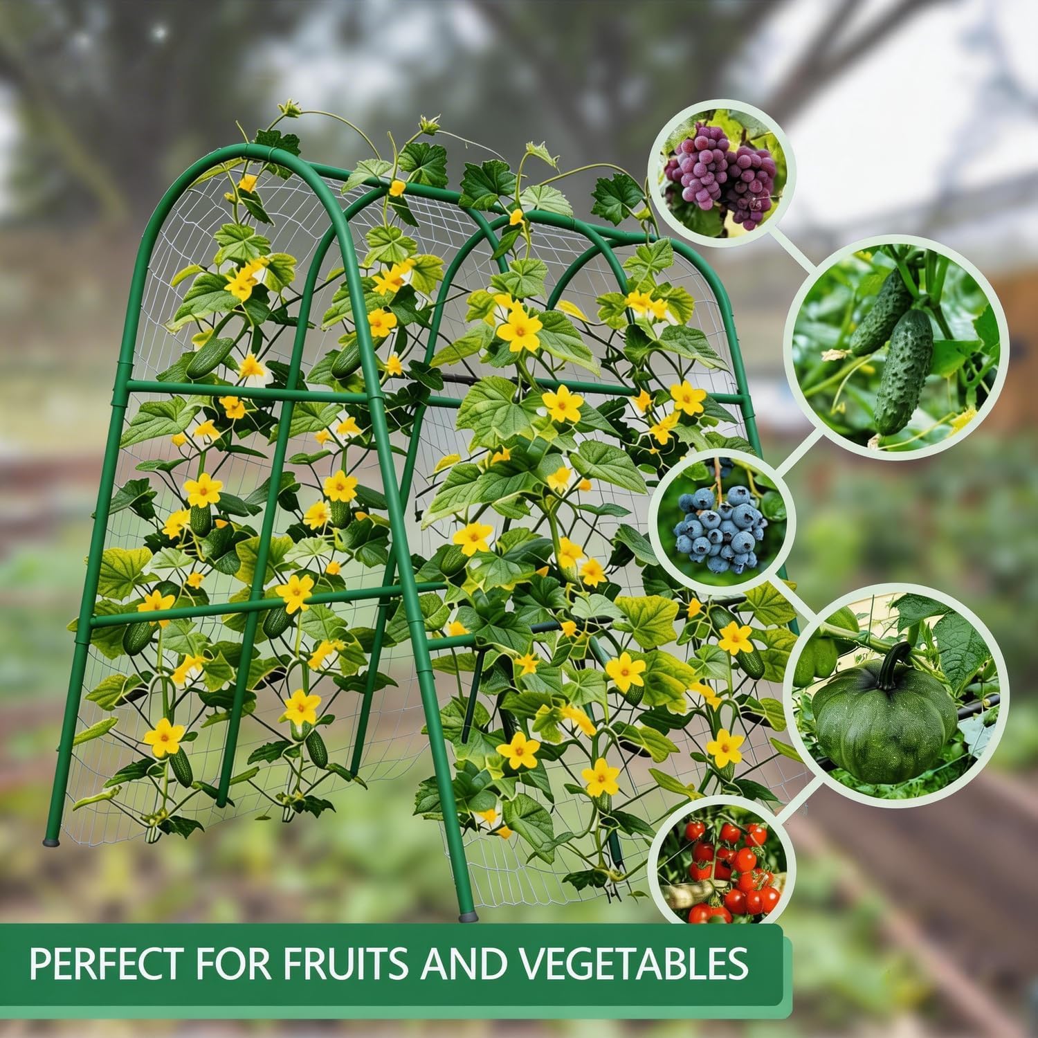 Łuk ogrodowy 4x5.3FT do podwyż – Raised Garden Bed recenzja i cena