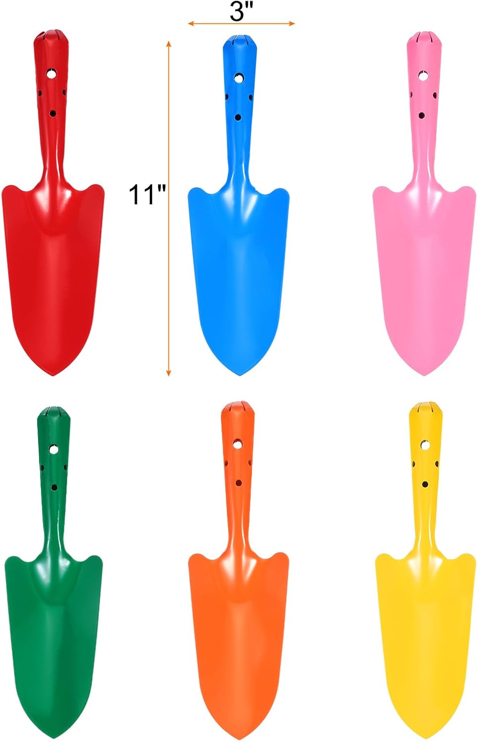 36 szt. Mini Kolorowe Metalowe – Trowel Garden Tools recenzja i cena