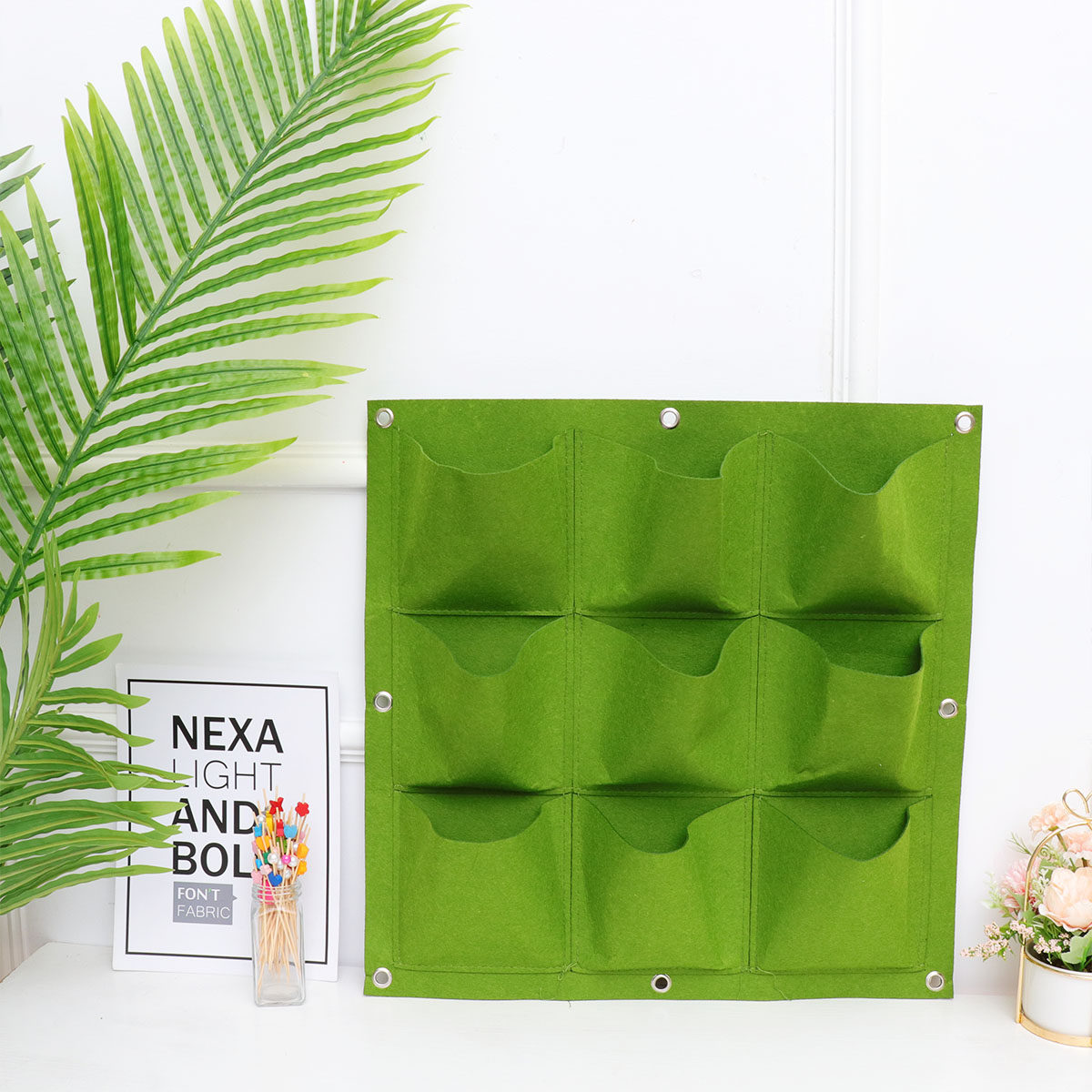 9-kieszeniowy, wiszący na ścia – Vertical Planter recenzja i cena