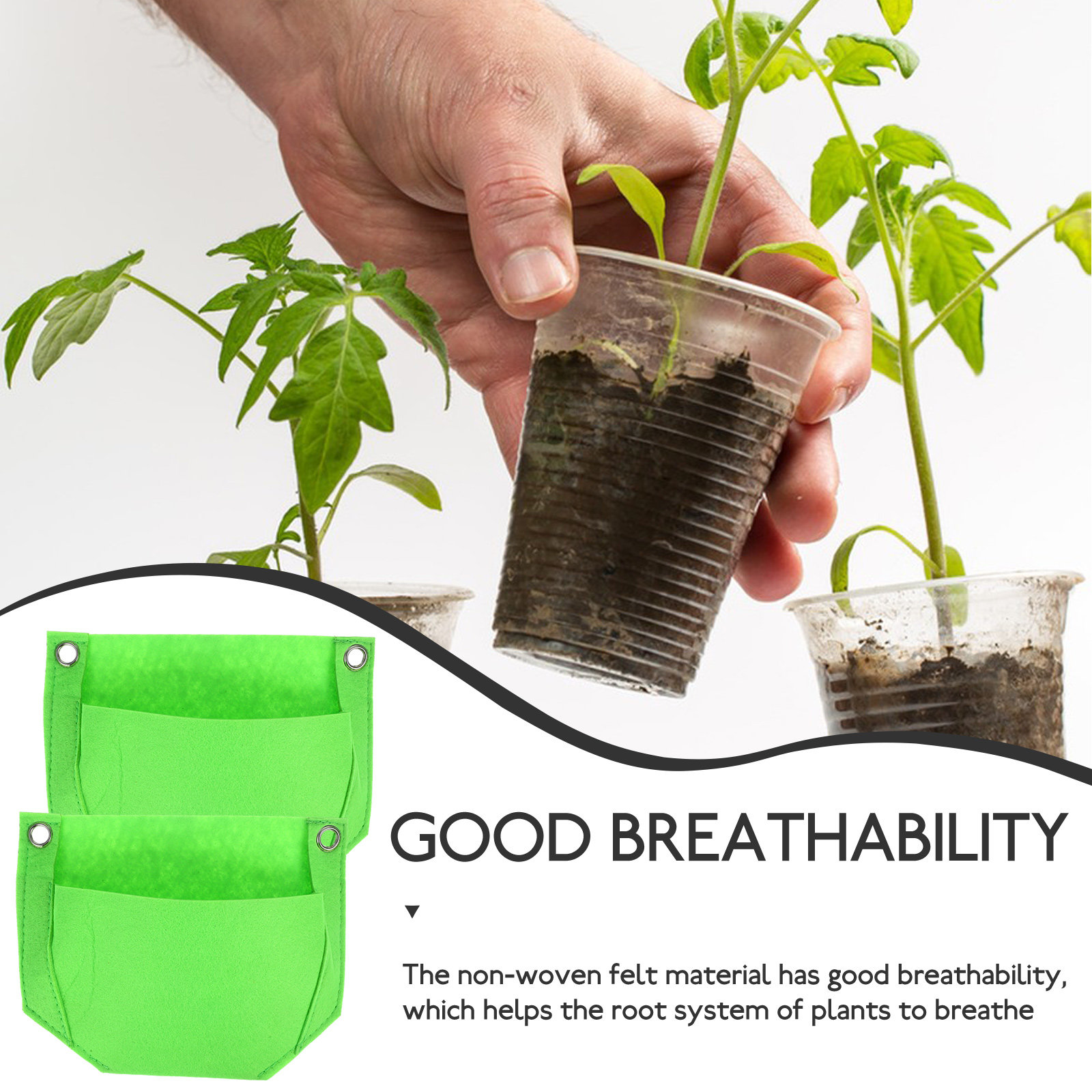 3 sztuki wiszących doniczek w  – Indoor Herb Garden recenzja i cena