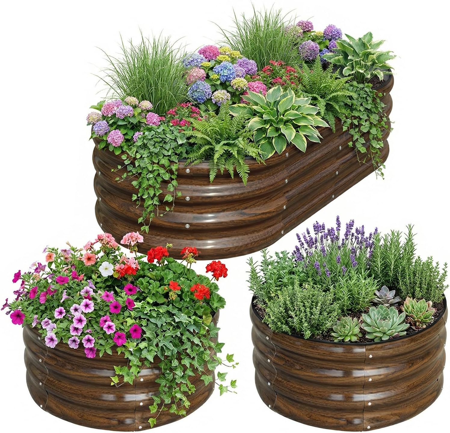 Zestaw 3 podwyższonych zarośló – Raised Garden Bed recenzja i cena